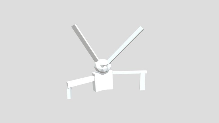 EVIL ROBOT THINGY MODEL 3D Model