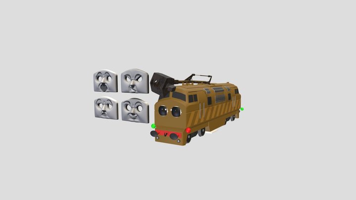 Sodor Online Diesel 10 3D Model