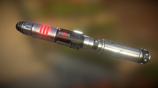 Tavion's Lightsaber 3D Model
