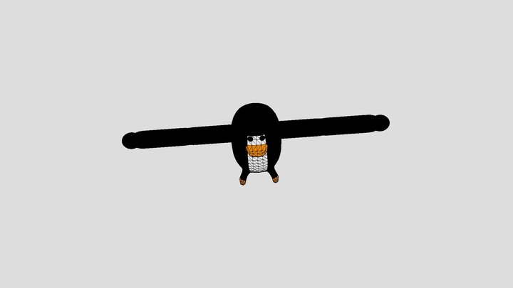 my fan game character 3D Model