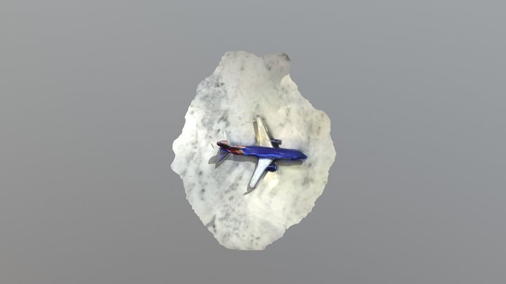 Trnio plane 3D Model