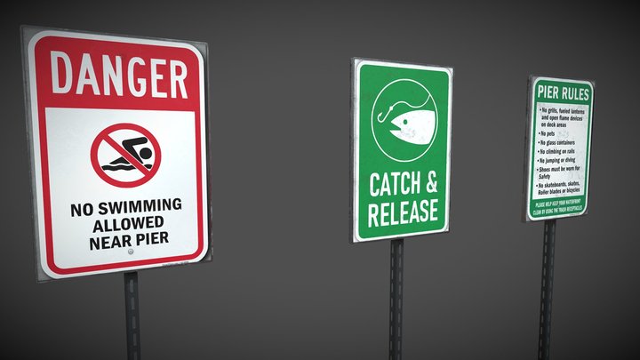 Route guide   Fishing - 11MB – Modello 3D gratuito STL