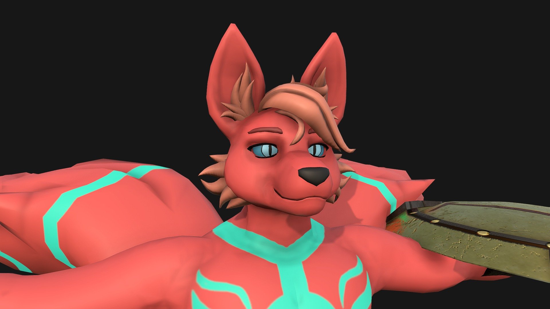 ArtStation - FOXIE GIRL VRCHAT AVATAR