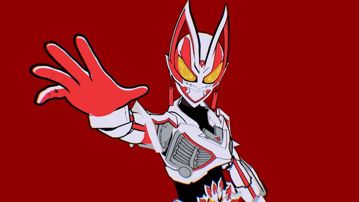 Kamen Rider Geats (Female Version) 3D Model