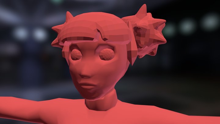 Facial Animation Assignment 3D Model