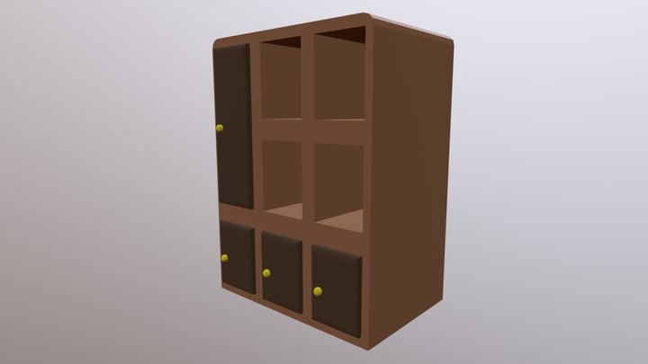 ARMARIO SIMPLES 3D Model