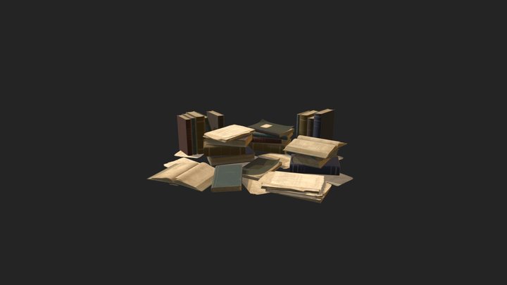 Papers 3D models - Sketchfab