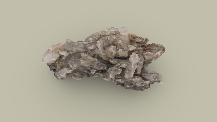 Crystal-Mineral 3D Scan 3D Model