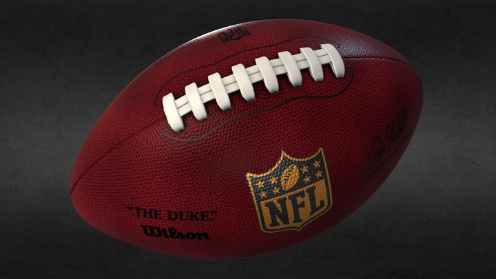 Football 3D Model