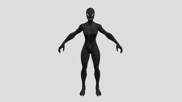 She-Venom - Fortnite Skin 3D Model