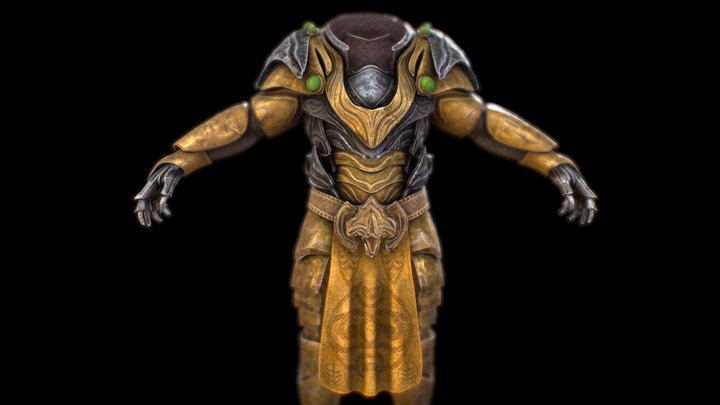 Free - Man Armor - Full Body - Updated Textures – Modello 3D gratuito STL