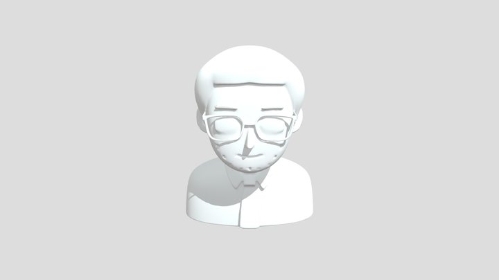 Professor Carl Stella 3D Model
