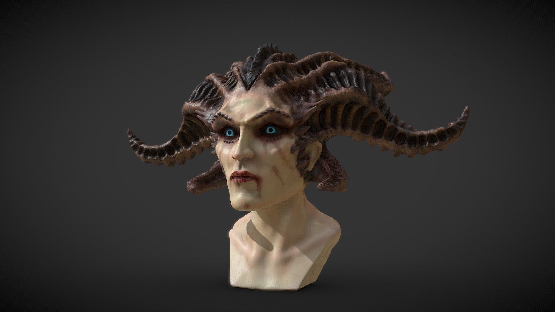 LILITH COLOR For PRINT - 3D Model By Diegoev [0b29d8c] - Sketchfab