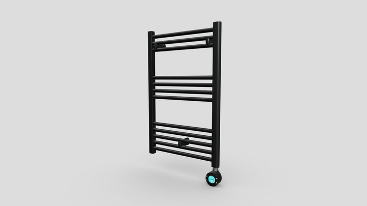 Elba Plus Towel Rail 3D Model
