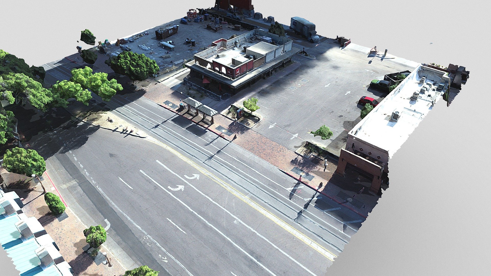 MILL AVE TEMPE, AZ Download Free 3D model by dbesurveying [0b2bb93
