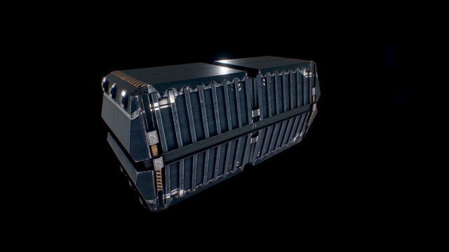 Storage Container 3D Model