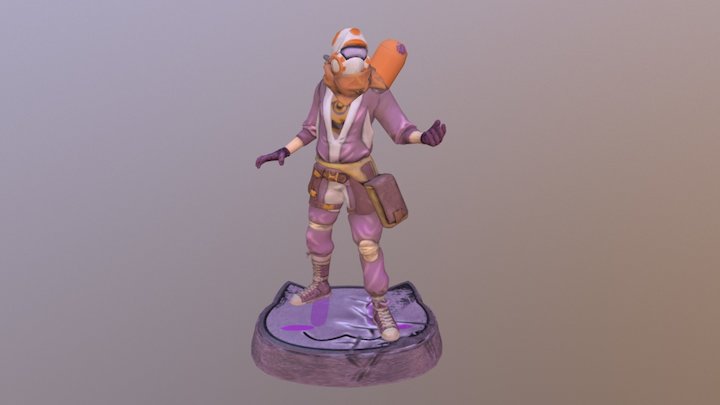 Beyond Human- Caity 3D Model