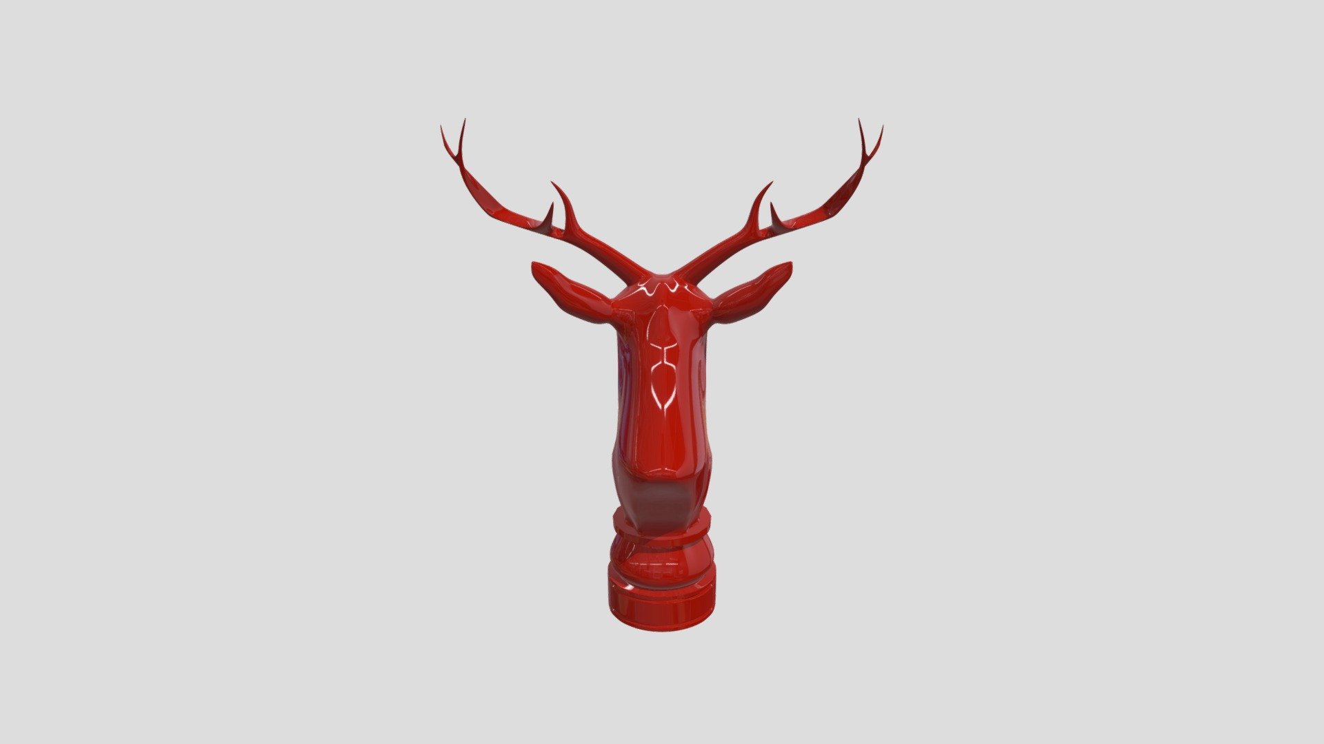 Deer Chess piece