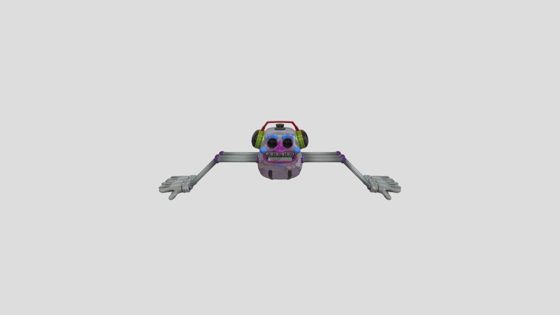 DJ Music Man - FNAF SB - Download Free 3D model by AN_ENIGMA_ [459a492] -  Sketchfab