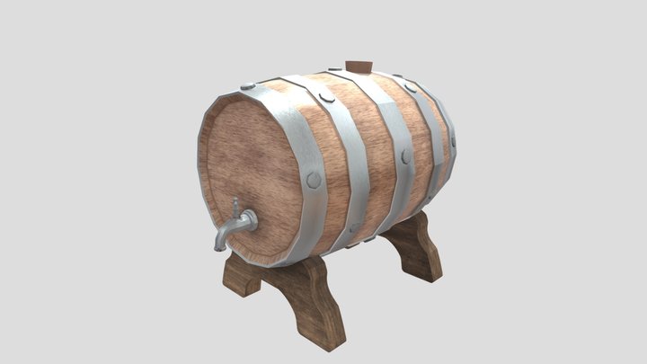 Keg 3D Model