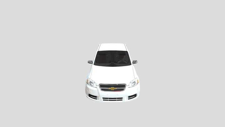 2009_Chevrolet_Aveo 3D Model