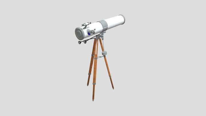 T75 - Telescópio "Carton" 3D Model