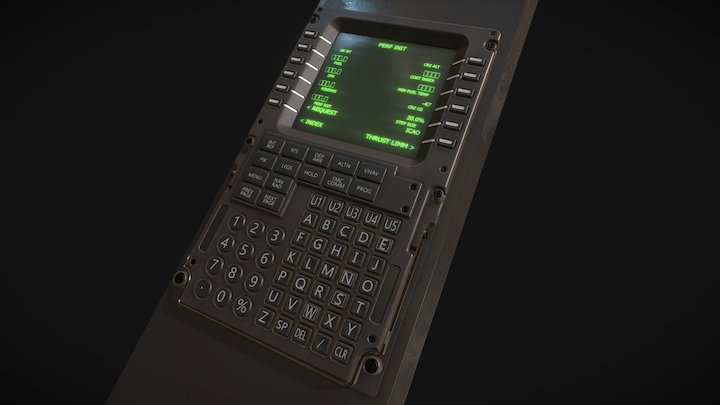 control panel 3D Model