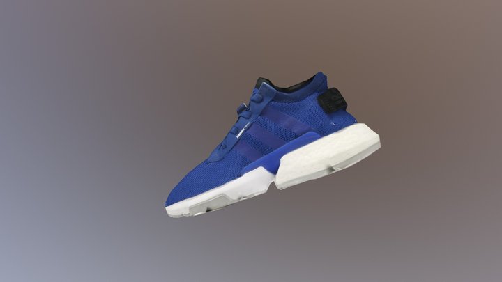 Adidas POD Blue 3D Model