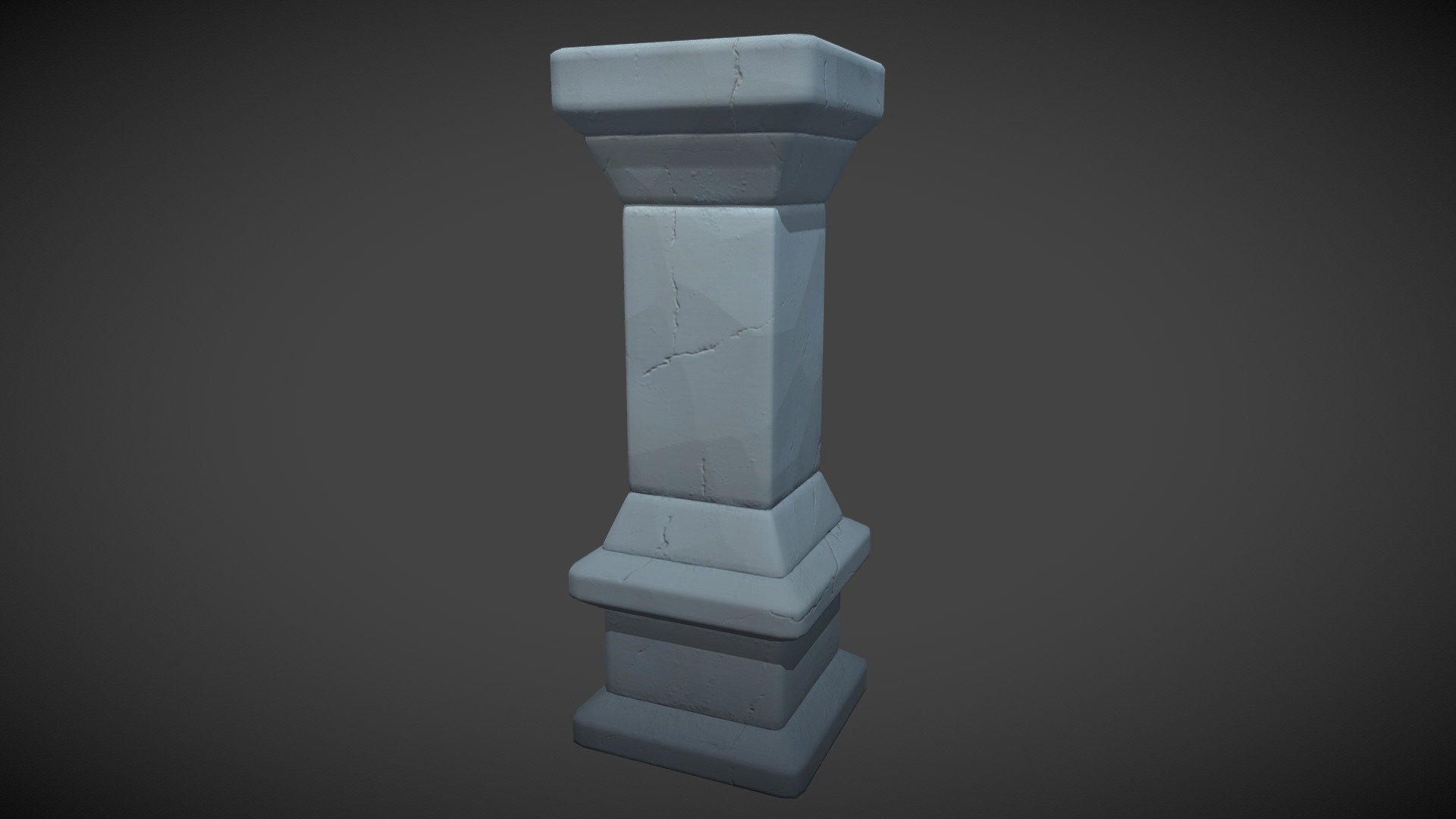 Stylized Pillar - Download Free 3D model by Antonia Wooff (@Wooff ...