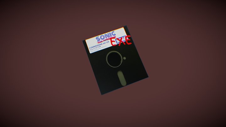 Floppy Disk 3D Model