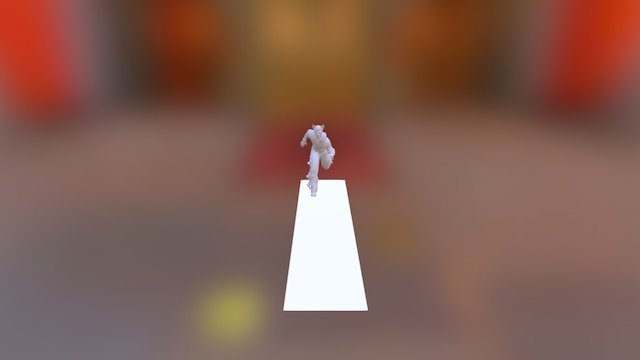 Course Silencieuse 3D Model