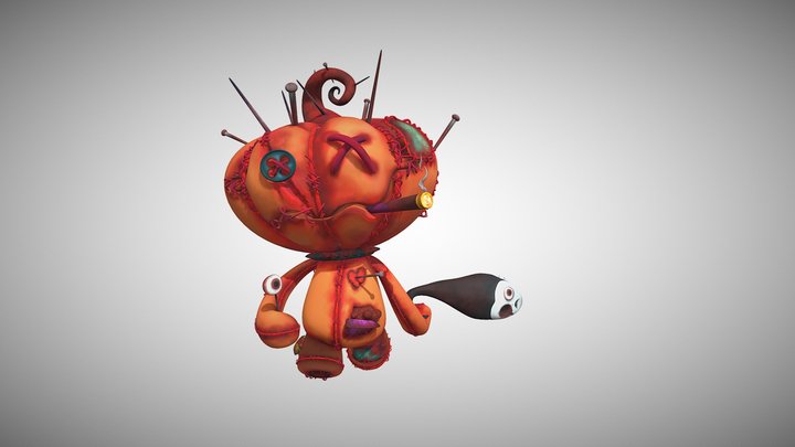 Mr.Voodoopkin 3D Model