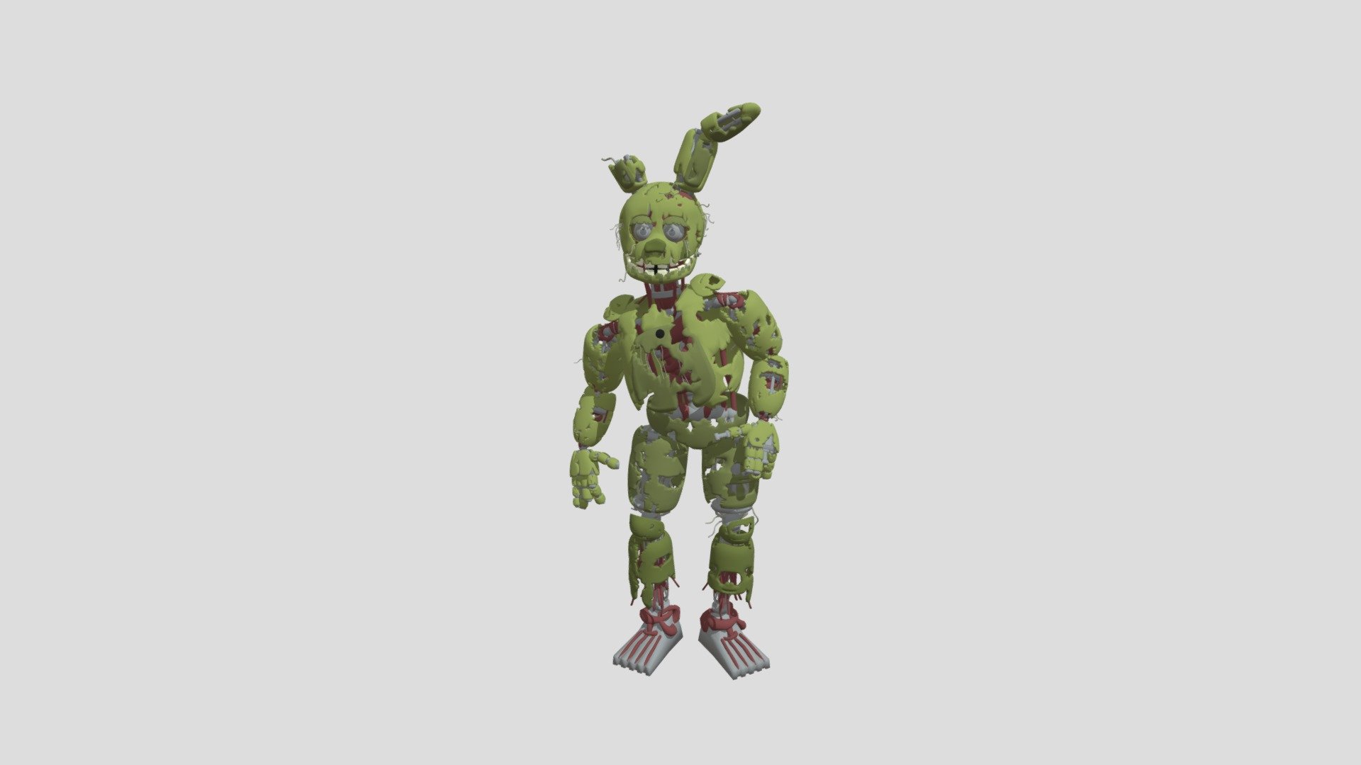 Springtrap - Download Free 3D Model By Den0091844 [0b3156c] - Sketchfab