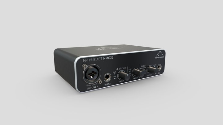 Audio interface NMC22 3D Model