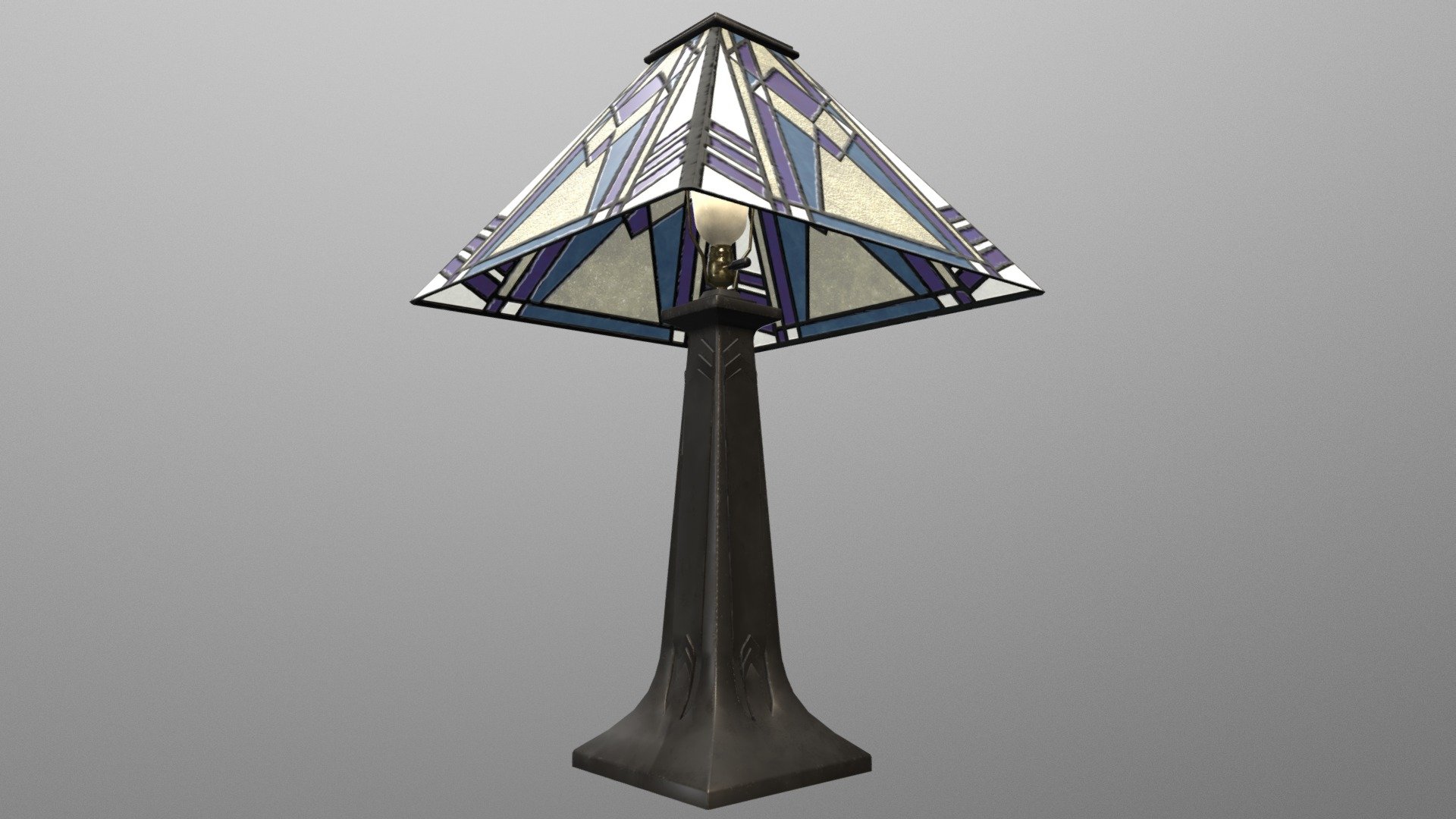 An Art Deco Lamp