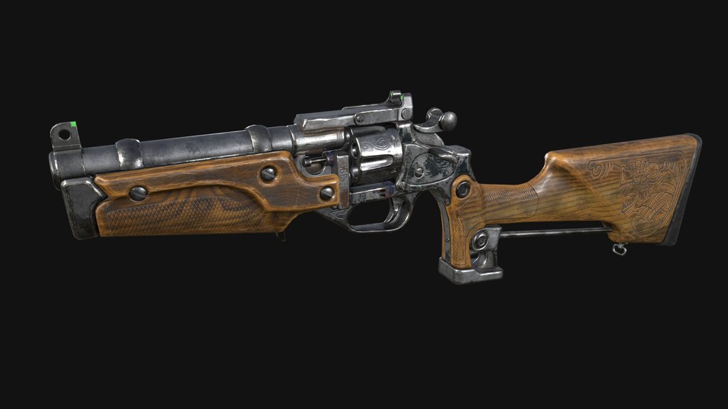 Revolver Metro Exodus (Fun art)