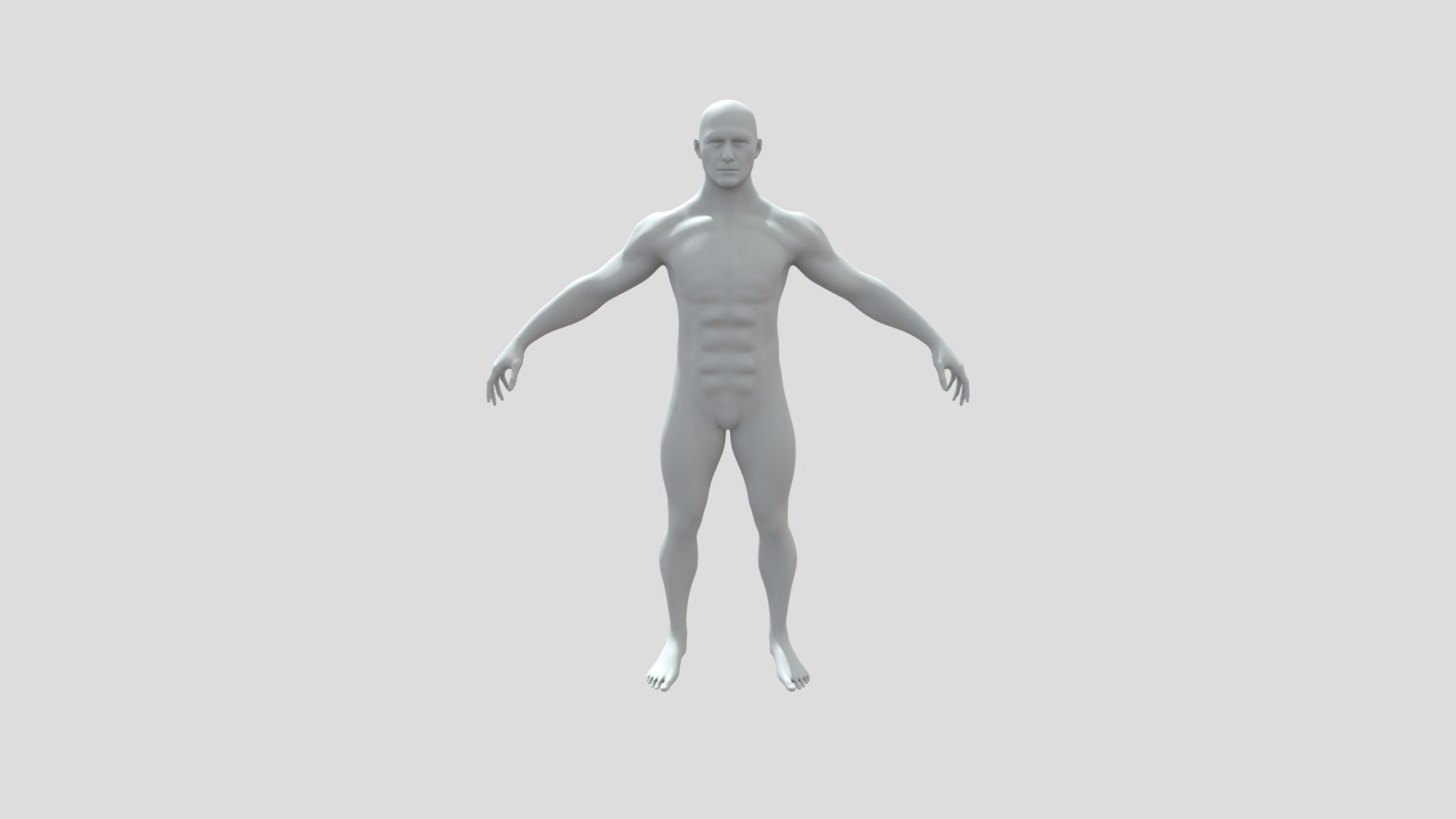 Muscle Man Model - 3D model by Yhammoud (@josephhammoudy) [0b31b65 ...