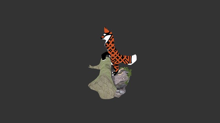 Celtic Fox 3D Model