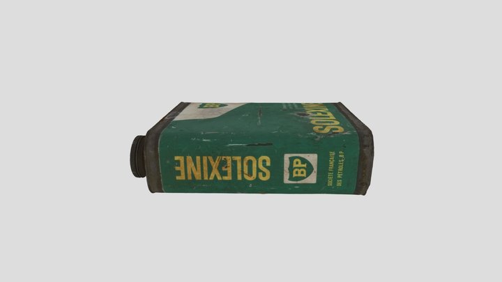 Bidon Solexine 3D Model