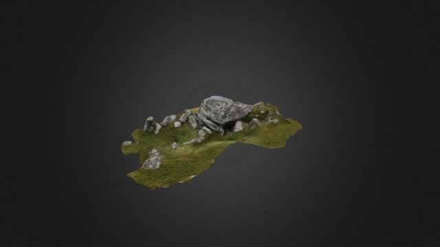 Neolithic court tomb at Cleggan, Ireland 3D Model