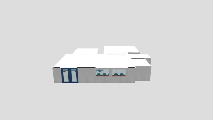 Inspired Greek Bar 3D Model