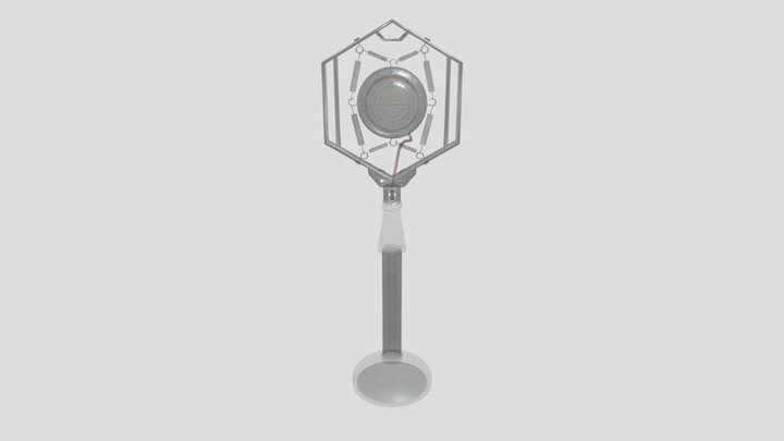 Art Deco Carbon Microphone