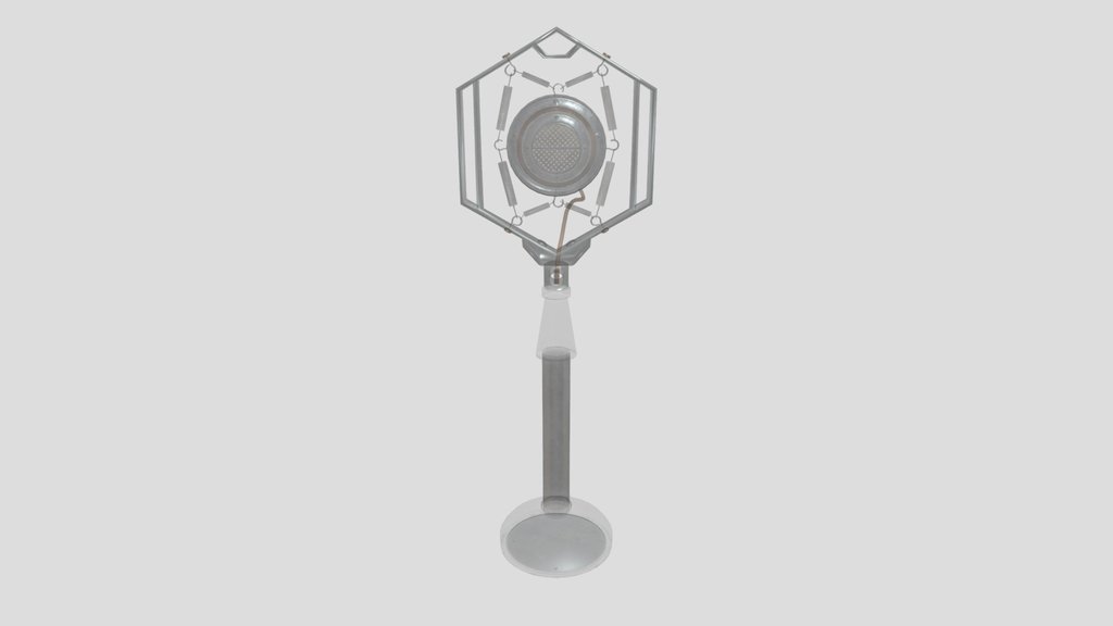 Art Deco Carbon Microphone