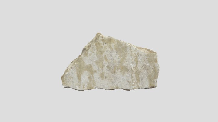 unknown sedimentary rock 3D Model
