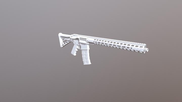 AR15 3D Model