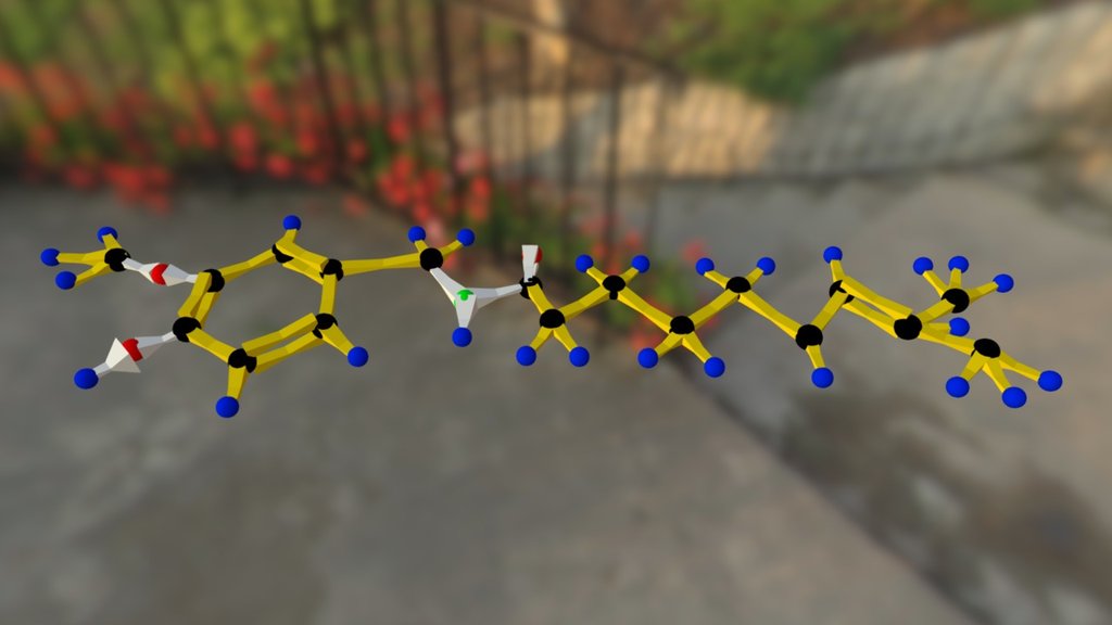 Capsaicin 3D Model - 3D model by wteav.ra [0b34071] - Sketchfab