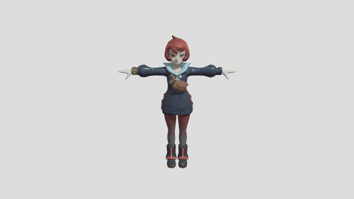 Nintendo Switch - Pokemon Legends Arceus - Arezu 3D Model