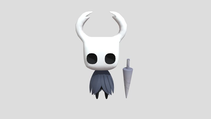 Hollow Knight: The Knight 3D Model