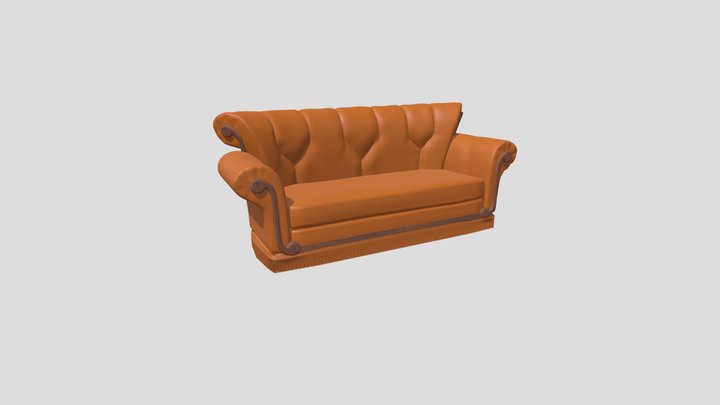 Sofa Friends 3D Model