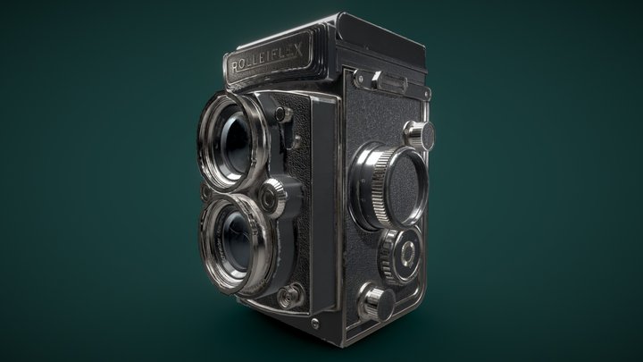 Vintage Camera 3D Model